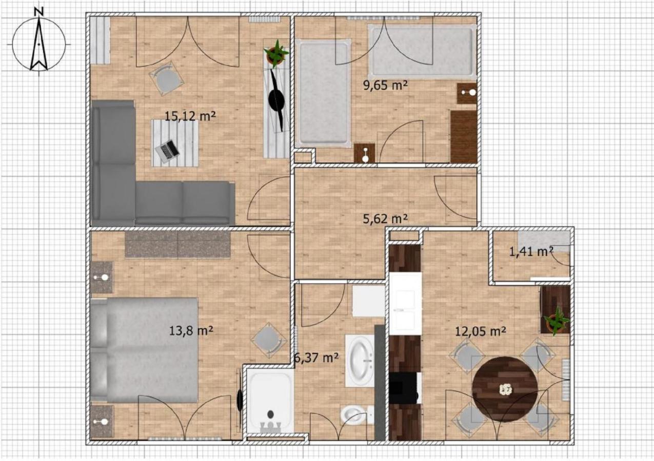 Ferienwohnung Stadtidyll ווינטרברג מראה חיצוני תמונה